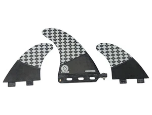 SHAPERS FINS 6" PERFORMANCE 2+1 fits FCS longboard surfboard fins - Picture 1 of 5