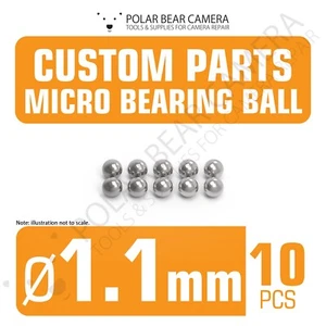 1.1mm Steel Balls for Camera Lenses Aperture Click Ring Repair [10 PCs] UK STOCK - Picture 1 of 2