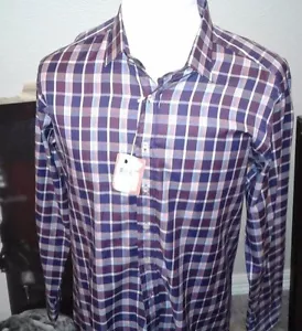 ETRO MILANO MADE IN ITALY COTTON MEN'S SHIRT SIZE 44 - Picture 1 of 6