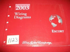 2003 03 FORD FMC ESCORT FACTORY WIRING DIAGRAMS MANUAL - Picture 1 of 6