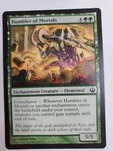 MTG Magic The Gathering Card Humbler of MortalsEnchantment Creature Elementa - Picture 1 of 2