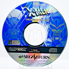X MEN Children of the atom Sega Saturn Japan version Vintage Capcom No Manual