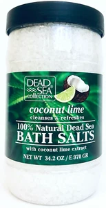 1 Ct Dead Sea Collection Hemp & Coconut Lime Cleanse Refresh Bath Salts 34.2 Oz - Picture 1 of 2