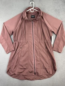 ATHLETA Drip Drop Regenmantel Jacke Windbreaker Damen XL Dusty Rose/Mauve NEU - Bild 1 von 11