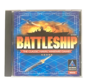 Juego clásico Battleship PC CD-ROM Windows 95 Hasbro Interactive 1997 con manual - Imagen 1 de 5