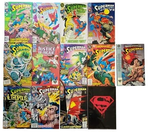 13-Issue Death of Superman Complete Set 1st Print 1st App Doomsday Direct *LOOK* - Bild 1 von 8