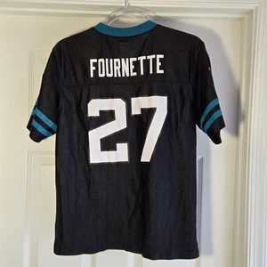 Jacksonville Jaguars Nike Fournette NFL Football Jersey 27 Youth Size XL 14/16 - Picture 1 of 5