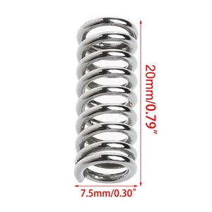 10 Pcs Carbon Steel Feeder Spring For Makerbot 3D Printer Extruder Heated Bed - Afbeelding 1 van 7