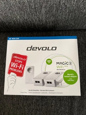 Devolo Magic 2 Wifi Next Multiroom Kit 08635, 3 Adapter, OVP - Bild 1 von 4