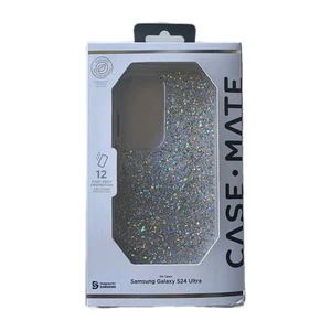 Case Mate Samsung Galaxy s24 Ultra  Twinkle Disco (Holographic Sparkle) - Picture 1 of 2