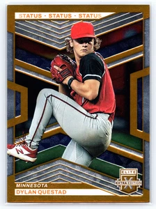 2023 Panini Elite Extra Edition Orange Status /275 Dylan Questad #112 - Picture 1 of 3
