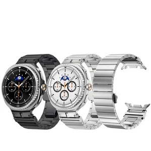 For Samsung Galaxy Watch8/8 Classic 20mm Wide Stainless Steel Metal No Gap Band - Picture 1 of 17