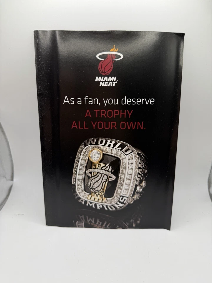 Guía de anillos de campeonato Miami Heat Foto 1 de 1