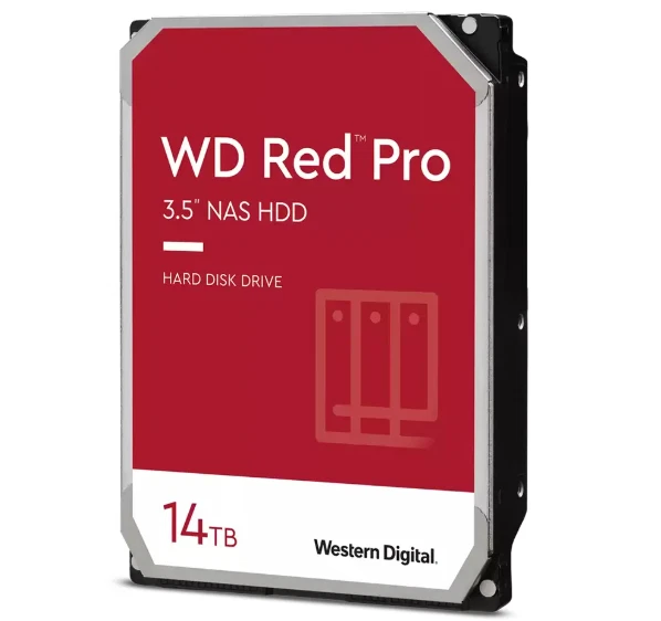 Western Digital WD 14TB Red Pro NAS SATA HDD Internal Hard Drive HDD-WD142KFGX