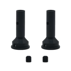 2X CVD Axle Black For Arrma 6s Notorious Kraton Outcast Typhon Talion Infraction - Picture 1 of 5