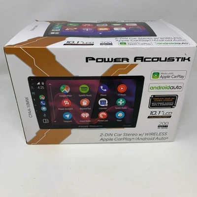 New Power Acoustik CPAA-10MW 10.1" Touchscreen Multimedia Receiver - Image 1 of 4