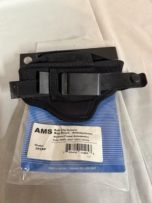 AMS Belt Clip Holster Mag Pouch Ambidextrous For Medium Frame Automatics - Image 1 of 3