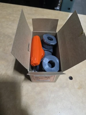 NIBCO Chemtrol U45TB-E 3/4" PVC EPDM Socket/Thread Ball Valve USA