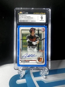2020 Bowman - Prospects Autographs Adley Rutschman #PA-AR Blue /150 (AU, RC) - Picture 1 of 2