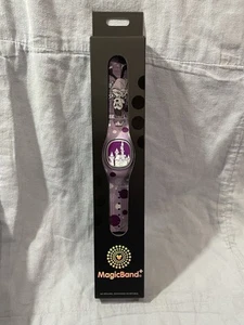 NUOVO Disney Parks Magic Band Plus+ Viola Elegante Minnie Mouse Castello di Cenerentola - Foto 1 di 3