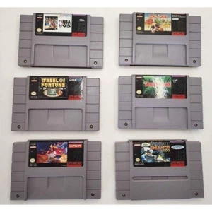 6 Super Nintendo Games - Picture 1 of 9