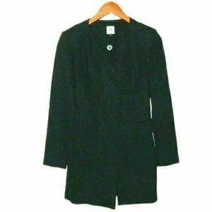Chaqueta Larga Cabi LIDO Azul Marino 5093 Talla S Pequeña Botón Frontal Ponte Gabardina - Imagen 1 de 9