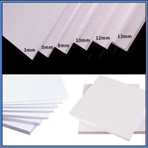 PVC Hartschaum Platte Weiß Hartschaumplatte Kunststoff Platte Zuschnitt 3mm~15mm - Bild 1 von 30