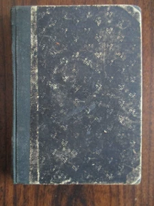 Antique German Holy Military Hymn Book Protestant Church/Spiritual Widow 1880's - Imagen 1 de 5