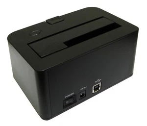 ULTRA-FAST USB 3.0 DOCKING STATION FOR SATA 2.5" & 3.5" HARD DISK DRIVES TO 2TB - Picture 1 of 2