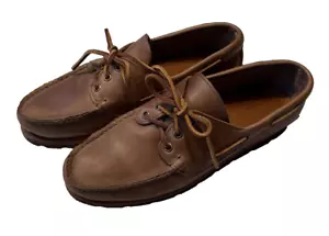 Rancourt The Coggins 'Sawtooth' Shoe Rancourt & Co. in Natural Chrome Excel 10D - Picture 1 of 10