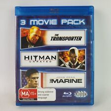 The Transporter / Hitman Unrated / The Marine - Blu Ray