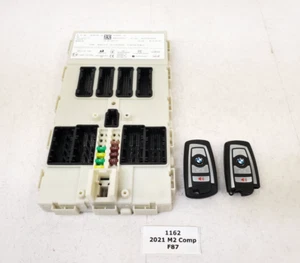 ✅ 18-21 OEM BMW F22 F87 M2 FEM Front Electronic Control Module + Keys 6k - Picture 1 of 14