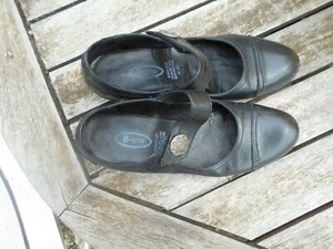 Chaussures cuir marque B-YOU T 40 FR NOIRS BE A 15€ ACH IMM FP COMP MOND RELAY - Picture 1 of 10