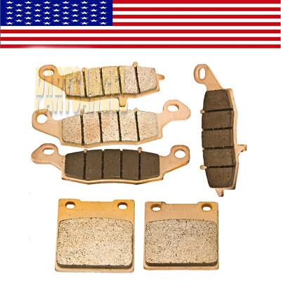 Front Rear Sintered Brake Pads For Suzuki GSX600F Katana 600 1998-2006 2005 2004 - Image 1 of 4