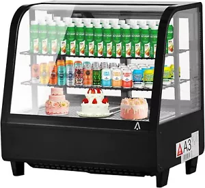 3.5 Cu.Ft Countertop Refrigerated Display Case Bakery Merchandiser Fridge - Picture 1 of 8