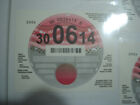 TAX DISC with selvedge..(WELSH)...30th JUNE 2014..FREE POSTAGE...