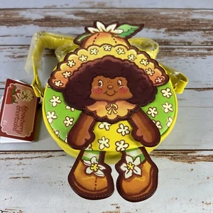 Bolso Bandolera Loungefly Flor de Naranja Fresa Pastel Corto Figura 10x9x3 - Imagen 1 de 7