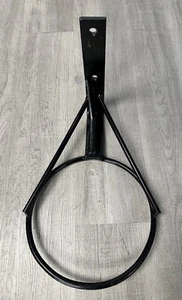 TCH12V Vertical Mount Cone Holder, Steel, 12 In H, 5 1/2 In W, Black - Picture 1 of 3