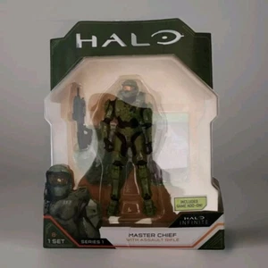HALO Series 3 Master Chief Highly Articulated Action Figure w/ Weapon Toy - Picture 1 of 7