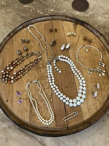 Vintage Antik Modeschmuck Konvolut - Bild 1 von 24