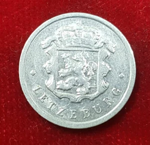 25 Centimes Cent .25 Franc Luxembourg Letzeburg Letzebuerg 1954 Coin Coin - Picture 1 of 2