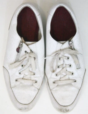 Munro Zapatos de Vestir Con Cordones Cremallera Planos Tenis Blanco Ten 10M Mujer Mujer 1-489 Foto 1 de 4