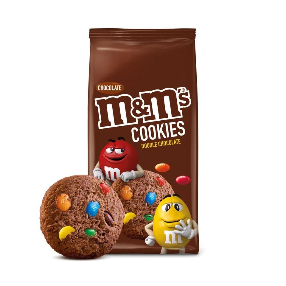 M&Ms Double Chocolate Cookies 180g - Image 1 of 1
