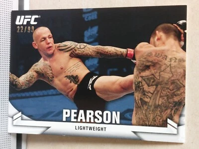 Ross Pearson #123 2013 Topps UFC Knockout Blue #22/88 - Image 1 of 2