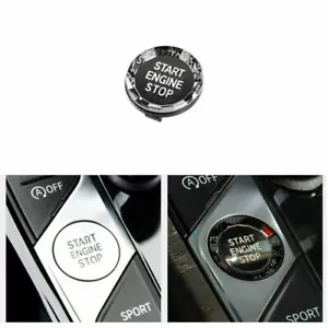 For BMW 3 Series G20/G28 Z4 X5/X7 2019 Crystal Engine Start Stop Button Trim TH - Picture 1 of 9