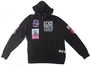 Vintage Ecko Unltd Herren Hoodie Big Logo Rhino Y2K Jacke Gr. XL schwarz - Bild 1 von 12
