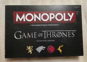 Monopoly Game of Thrones Collector's Edition Board Game Hasbro Boxed & Complete - Picture 1 of 11