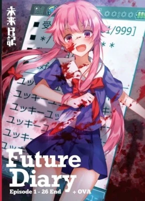 The Future Diary (Mirai Nikki) Full Series + OVA DVD in Dual Audio - Image 1 of 2
