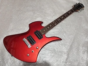 Guitarra Eléctrica Chatting Bird Mockingbird Roja Metálica 1990 Usada de Japón - Imagen 1 de 9