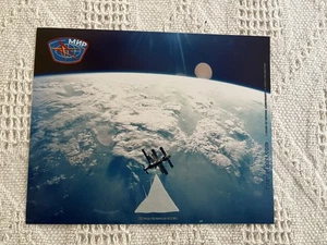 Soyuz TM-16 MIR estación VOLADO EN EL ESPACIO Pingüino Traje Bolso Certificado de Autenticidad - Imagen 1 de 3